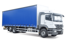 Car Hire Leighton Buzzard - 26 Tonne Curtain Side Lorry - Truck hire Leighton buzzard