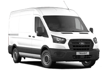 Car Hire Leighton Buzzard - Ford Transit MWB - Van hire Leighton buzzard