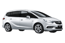 Car Hire Leighton Buzzard - Vauxhall Zafira 7-Seater - Minibus hire Leighton buzzard